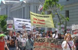 Drug War 40th anniversary demo, San Francisco